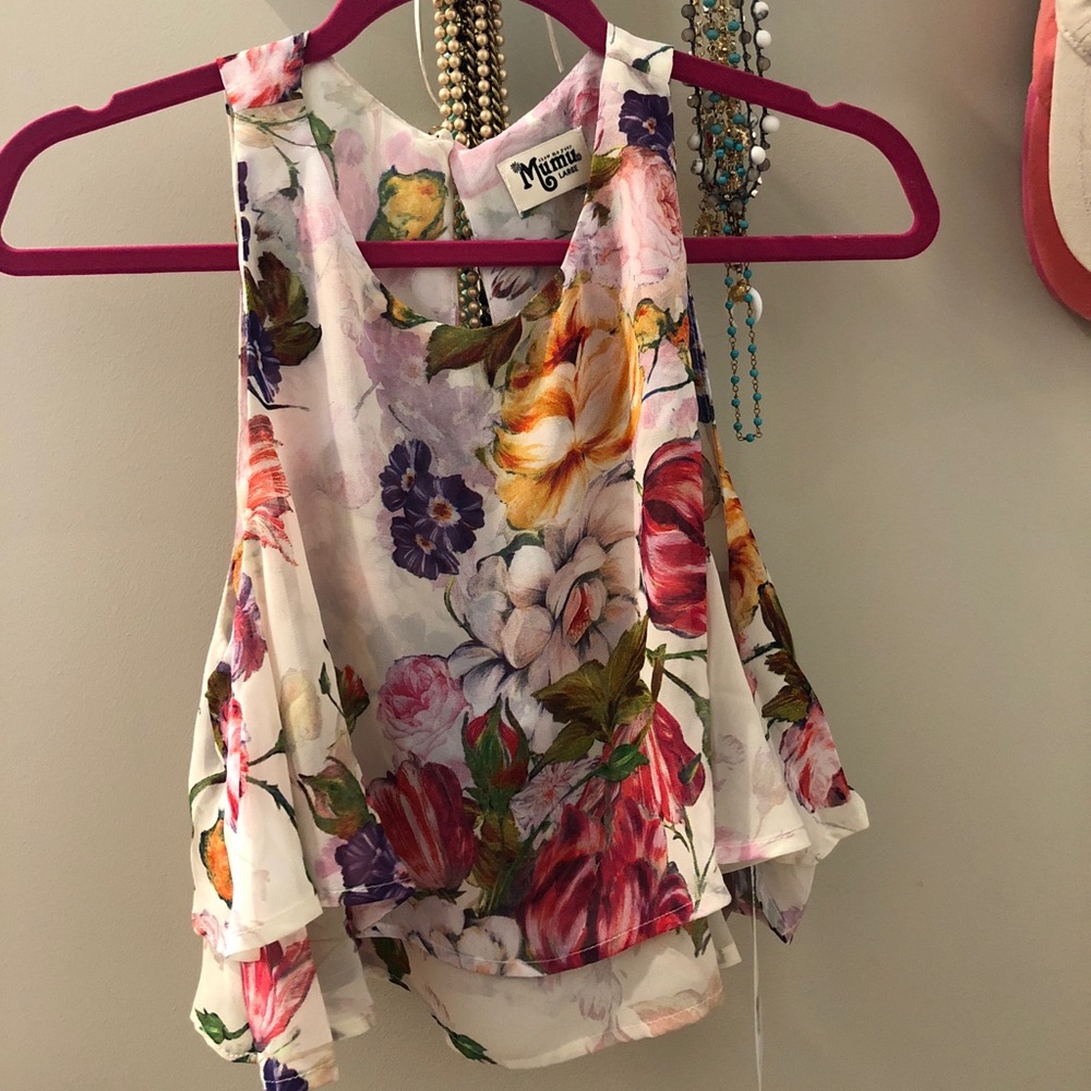 NWT Show Me Your Mumu Crop Top